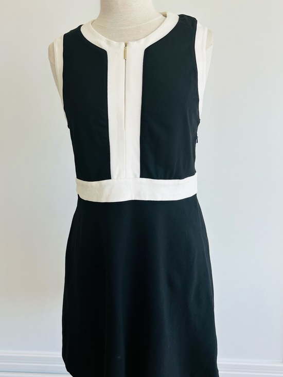 kate spade Dresses & Skirts - Kate Spade Black and White Contrast knee length ponte dress